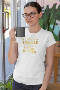 Social Worker lots of Sparkle Design