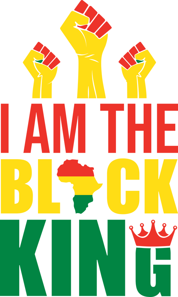 I am the Black King design #2