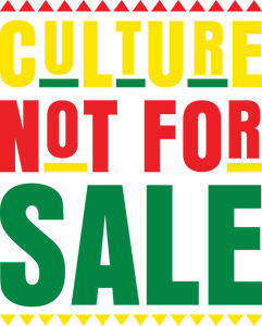 Culture Not for Sale design #2